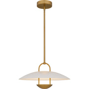 Bingham Pendant in Brushed Gold