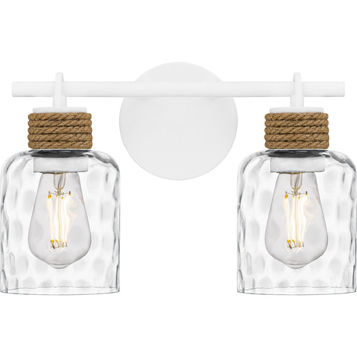 Baltic Two Light Bath in Matte White