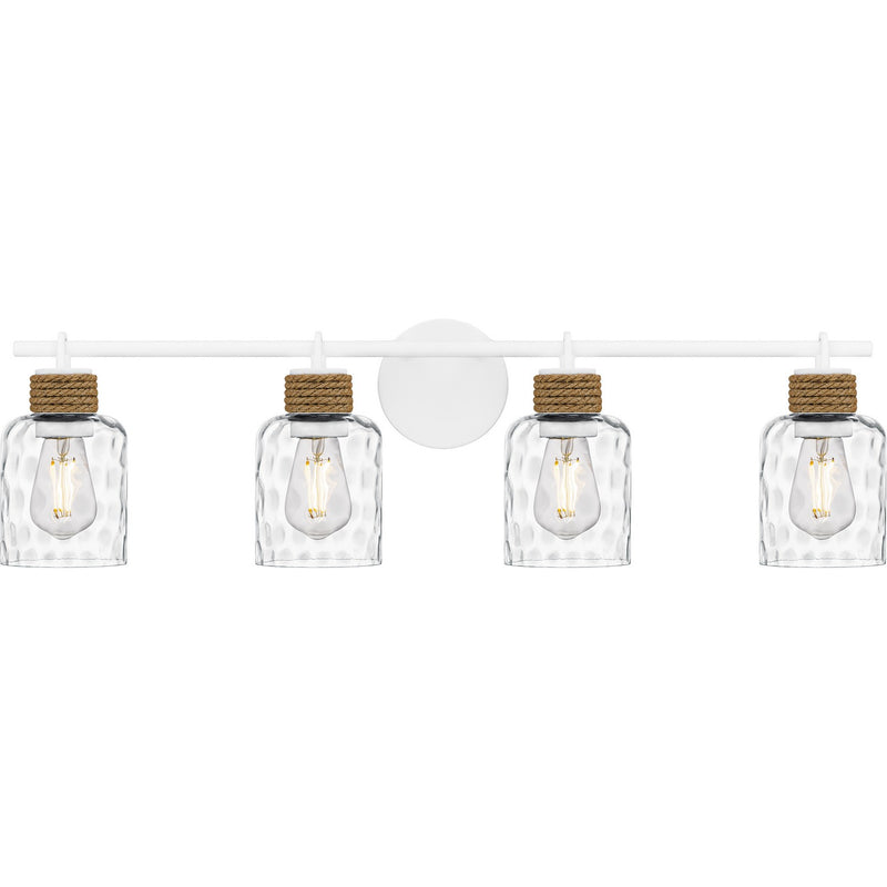 Baltic Four Light Bath in Matte White