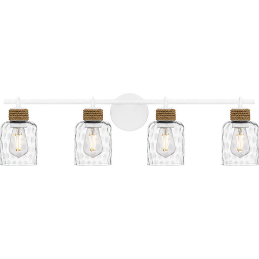 Baltic Four Light Bath in Matte White