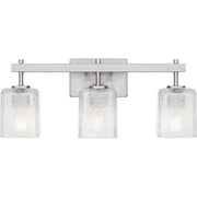 Brenthouse 3-Light Bath Vanity Light in Brushed Nickel