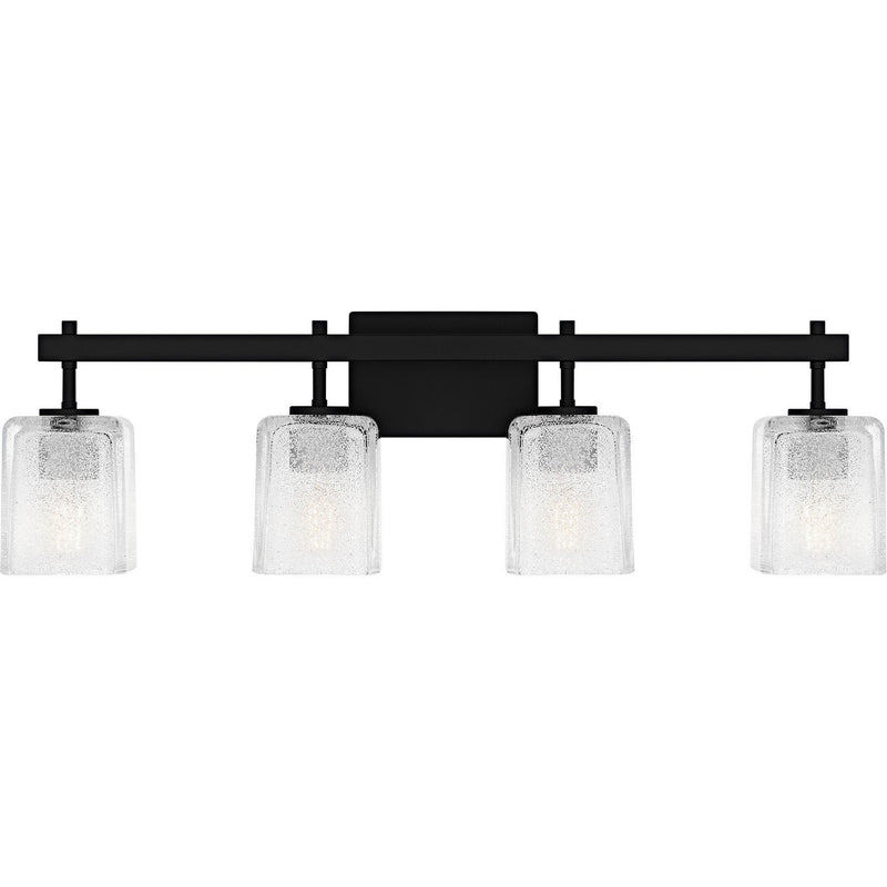 Brenthouse 4-Light Bath Vanity Light in Matte Black