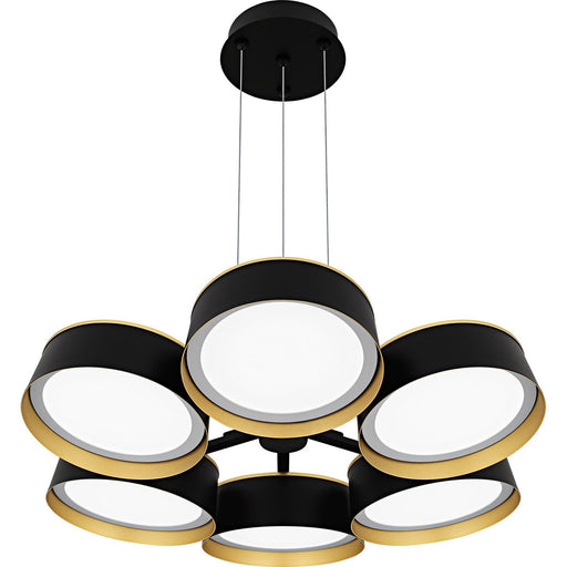 Byrnes Chandelier in Matte Black