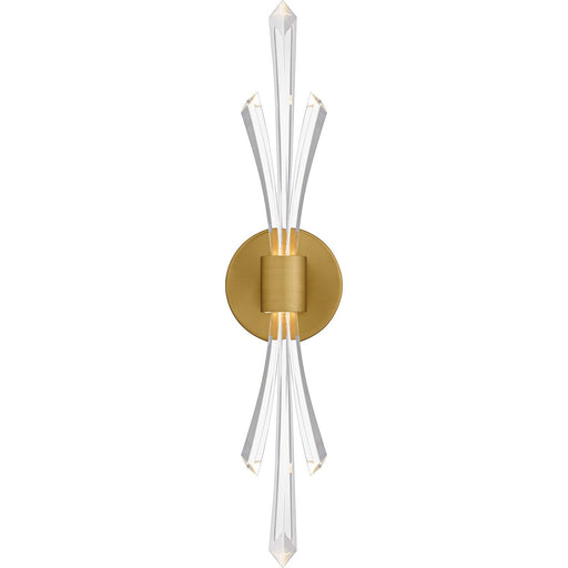 Cecily Wall Sconce in Brushed Gold