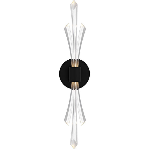 Cecily Wall Sconce in Matte Black