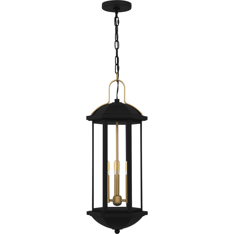 Crestfield Three Light Mini Pendant in Matte Black