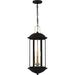 Crestfield Three Light Mini Pendant in Matte Black