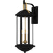 Crestfield Three Light Outdoor Wall Lantern in Matte Black