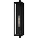 Dale One Light Outdoor Wall Lantern in Matte Black
