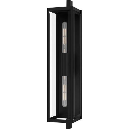 Dale 2-Light Extra Large Outdoor Wall Lantern in Matte Black