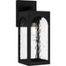 Dallington One Light Outdoor Wall Lantern in Matte Black