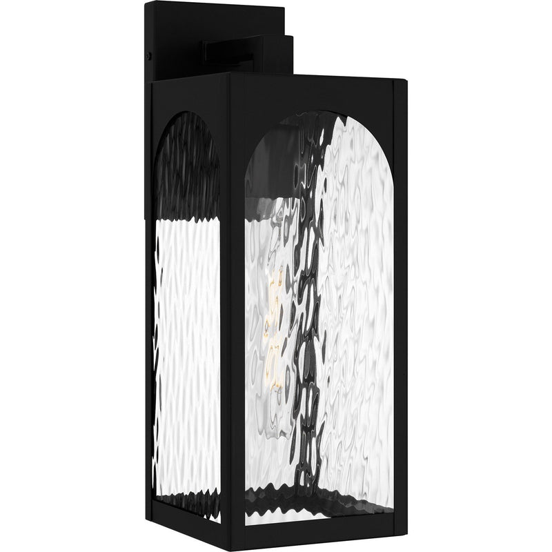 Dallington Medium Outdoor Wall Lantern in Matte Black