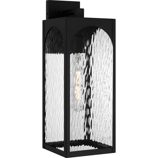 Dallington One Light Outdoor Wall Lantern in Matte Black