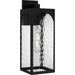 Dallington One Light Outdoor Wall Lantern in Matte Black