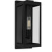 Eastover One Light Outdoor Wall Lantern in Earth Black