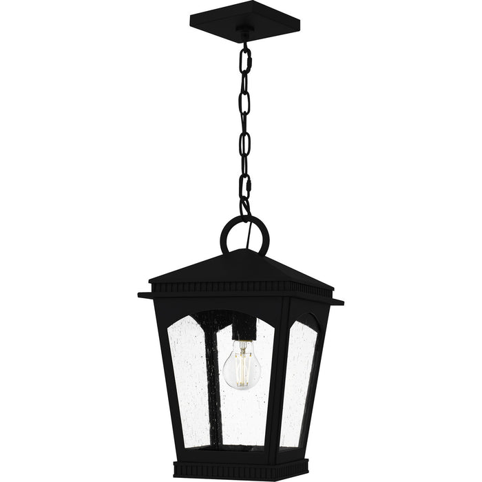 Huck One Light Mini Pendant in Earth Black