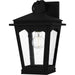 Huck One Light Outdoor Wall Lantern in Earth Black