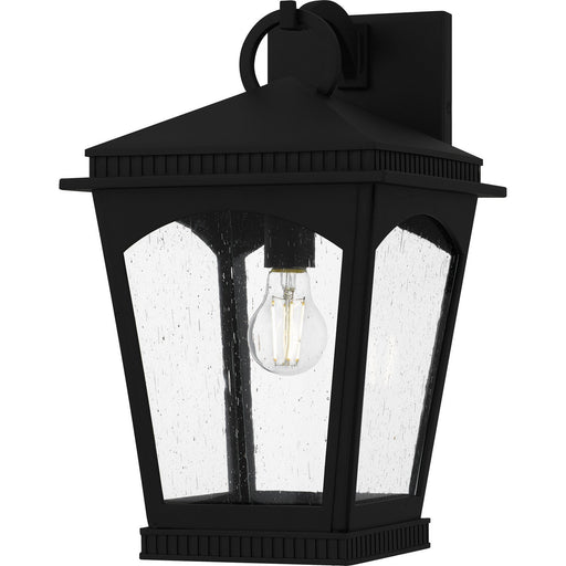 Huck Large Outdoor Wall Lantern in Earth Black