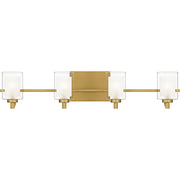 Kolt 29" 4-Light Bath Vanity Light in Brushed Gold