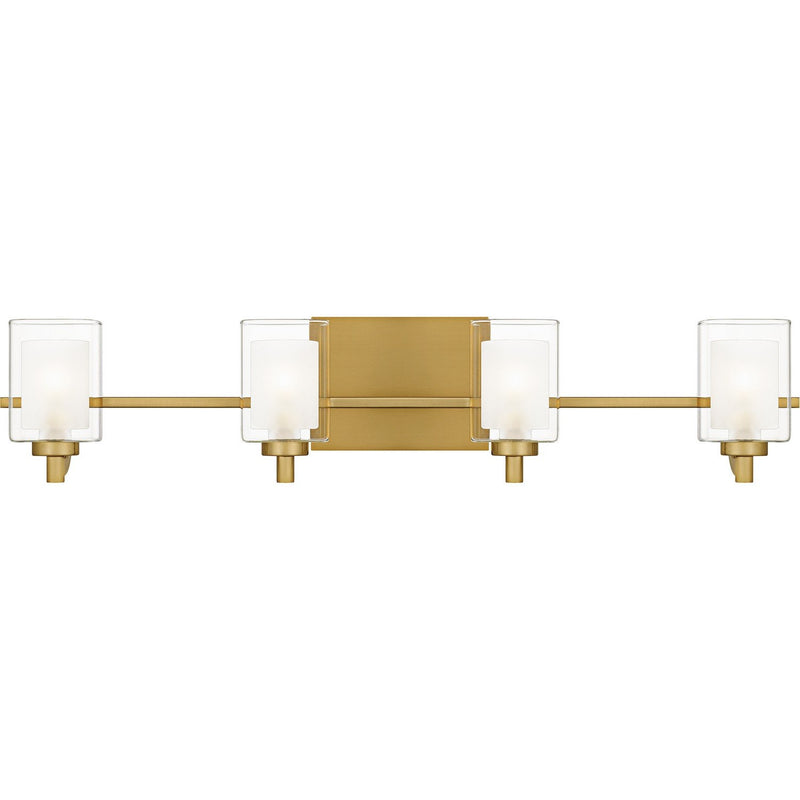Kolt 29" 4-Light Bath Vanity Light in Brushed Gold