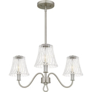 McKinney 3-Light Chandelier in Brushed Nickel