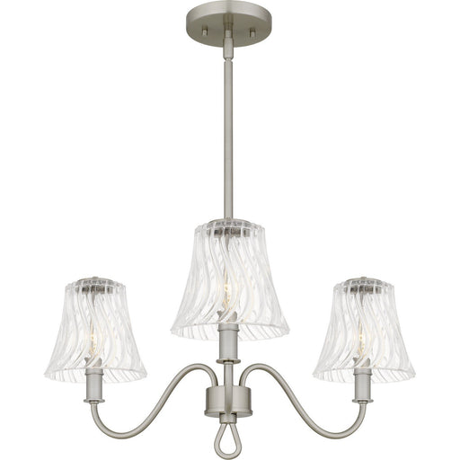 McKinney 3-Light Chandelier in Brushed Nickel