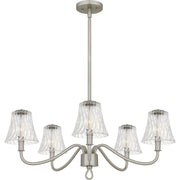 McKinney 5-Light Chandelier in Brushed Nickel