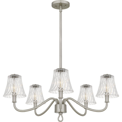 McKinney 5-Light Chandelier in Brushed Nickel