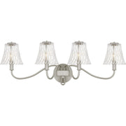 McKinney 4-Light Bath Vanity Light in Brushed Nickel