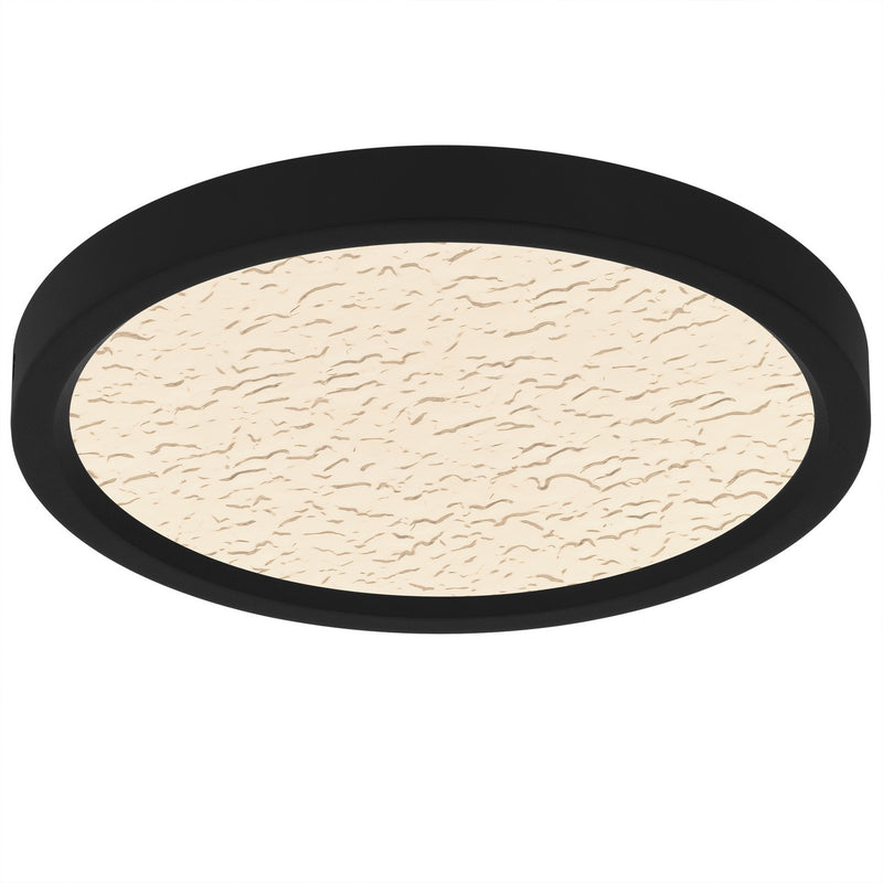 Outskirts LED Flush Mount in Earth Black