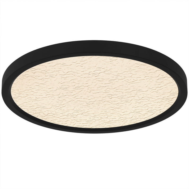 Outskirts LED Flush Mount in Earth Black