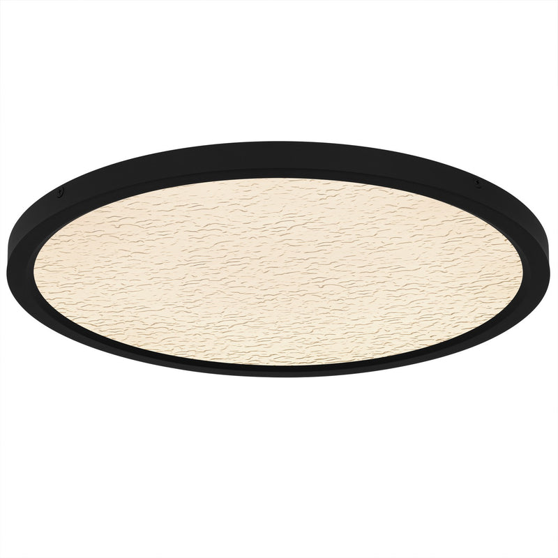 Outskirts LED Flush Mount in Earth Black