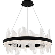 Aurelia Pendant in Matte Black