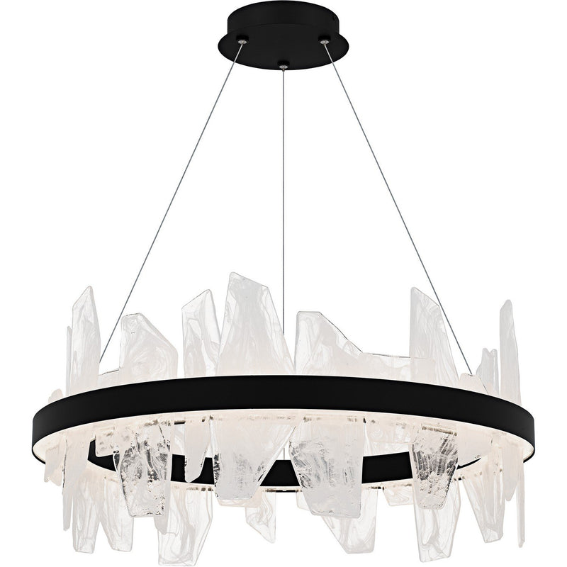 Aurelia Pendant in Matte Black