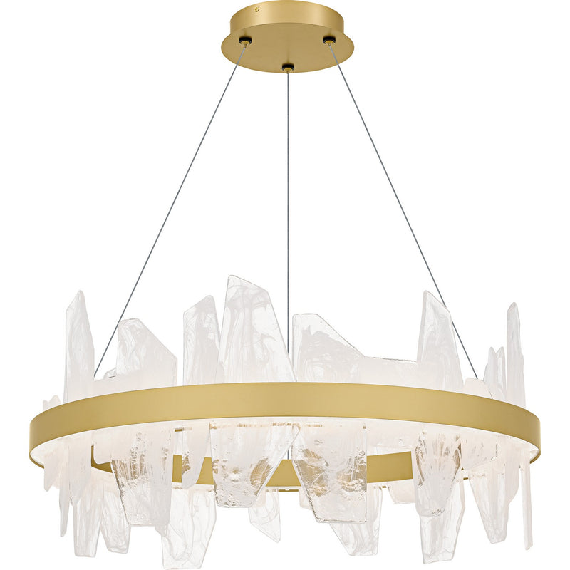 Aurelia LED Chandelier in Soft Gold