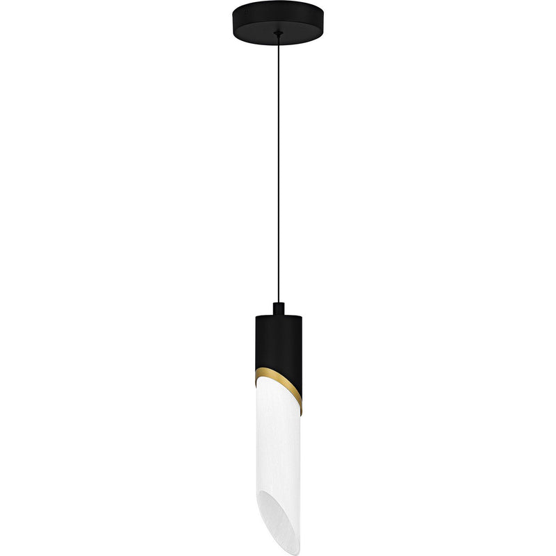 Alys Mini Pendant in Matte Black