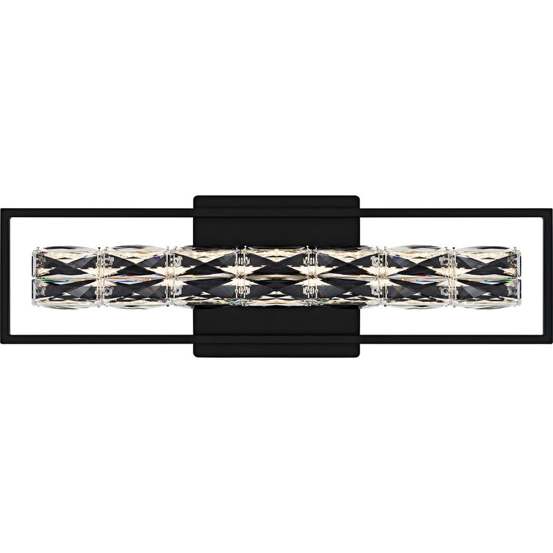 Dazzle LED Bath Light in Matte Black