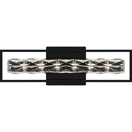 Dazzle LED Bath Light in Matte Black