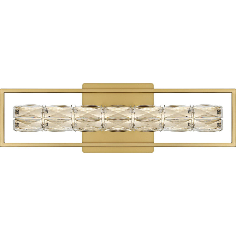 Dazzle 24" Bath Vanity Light in Soft Gold