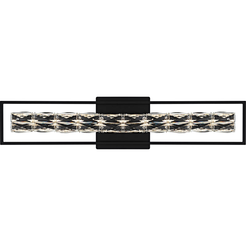 Dazzle LED Bath Light in Matte Black