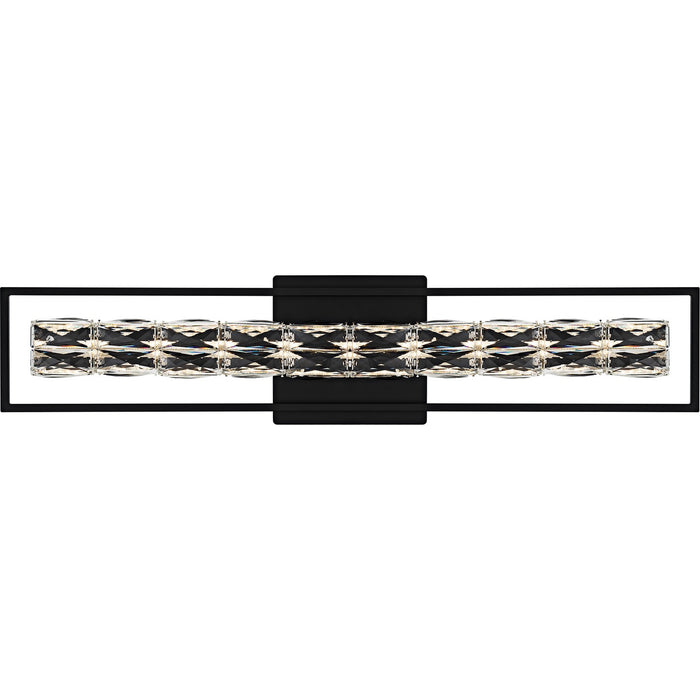 Dazzle LED Bath Light in Matte Black - Lamps Expo