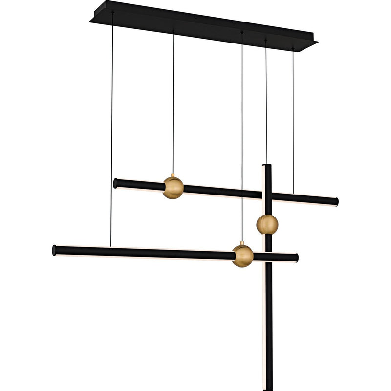 Harvick Linear Pendant in Matte Black