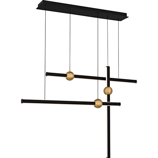 Harvick Linear Pendant in Matte Black