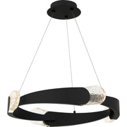 Saffron LED Pendant in Matte Black