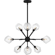 Salvador 9-Light Chandelier in Earth Black