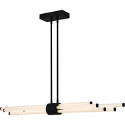 Talbott 46" LED Linear Pendant in Matte Black