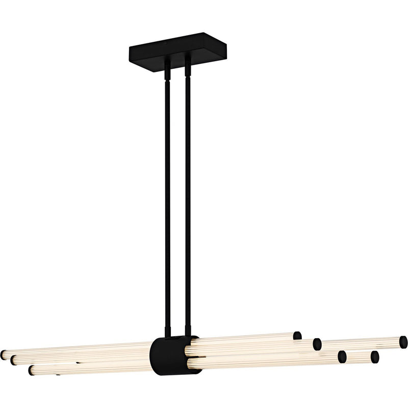 Talbott 46" LED Linear Pendant in Matte Black