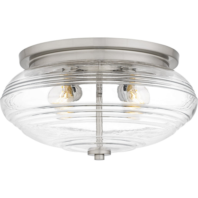 Gatonby Four Light Flush Mount in Brushed Nickel