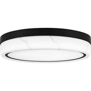 Gasper LED Flush Mount in Matte Black