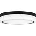 Gasper LED Flush Mount in Matte Black - Lamps Expo